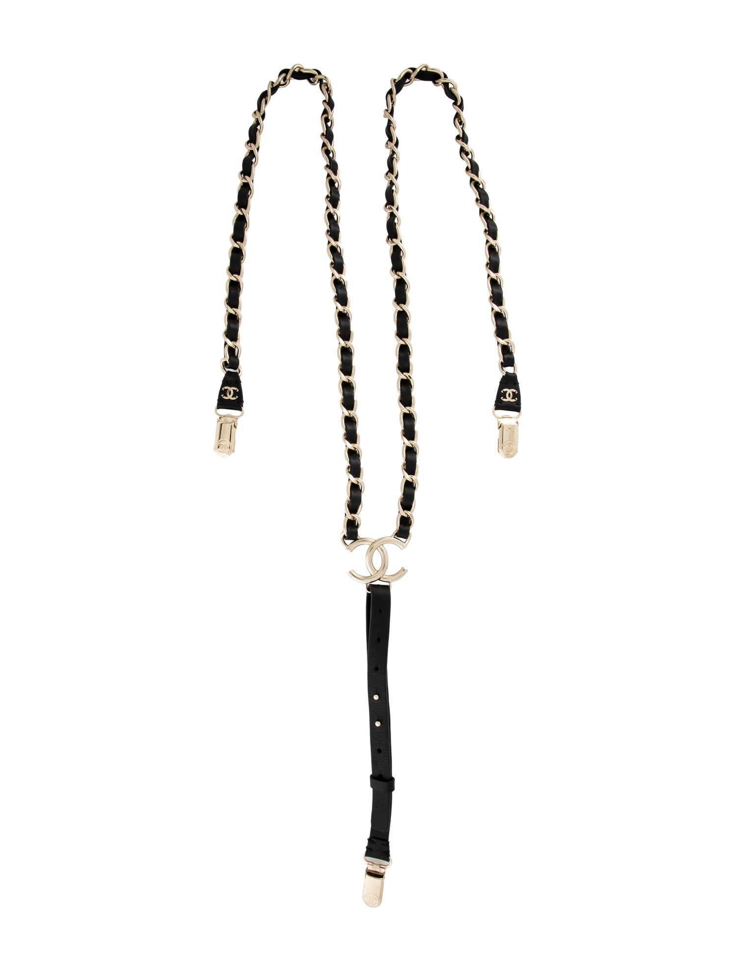 Chanel 2022 Suspenders Waist Belt