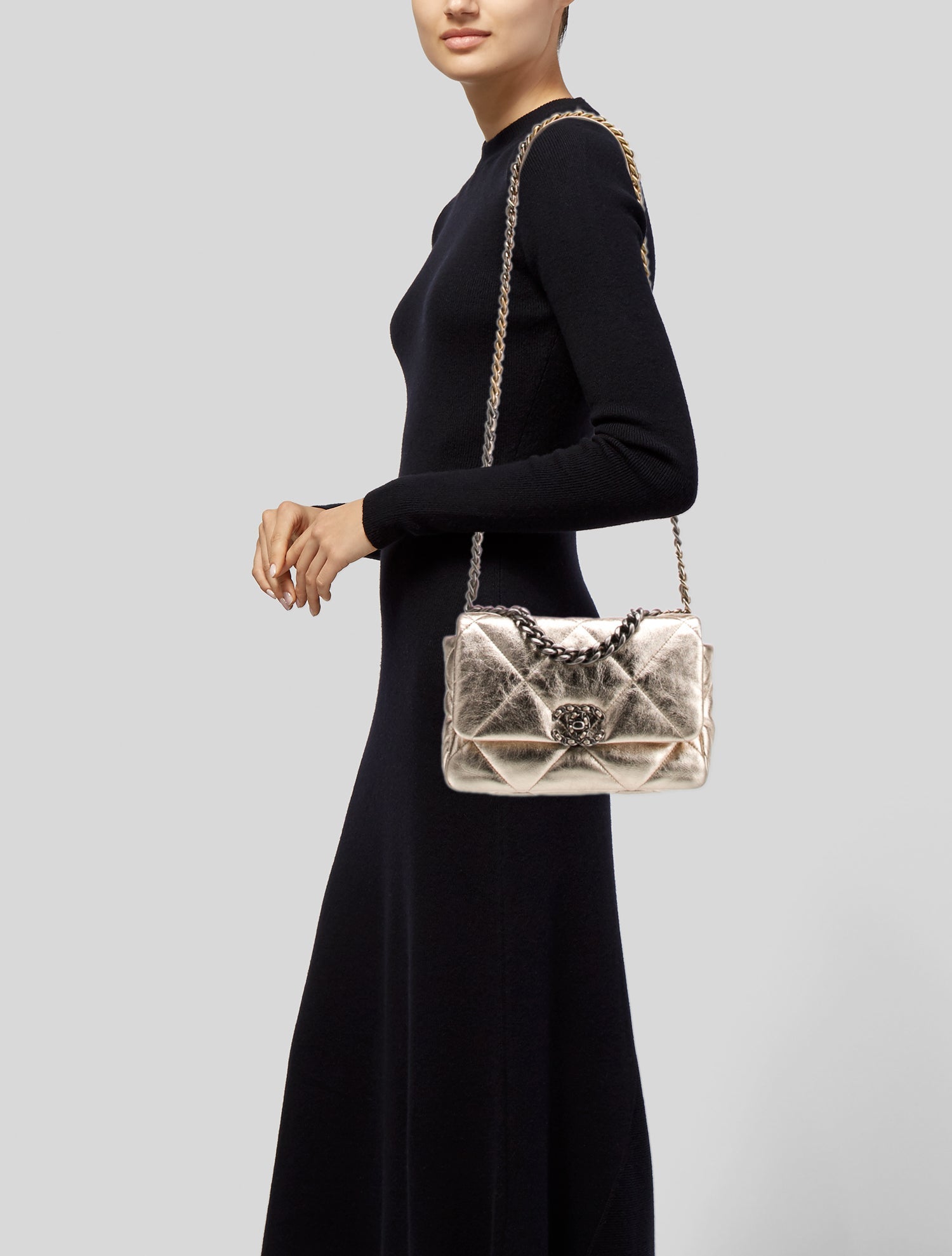 Chanel Medium 19 Flap Bag