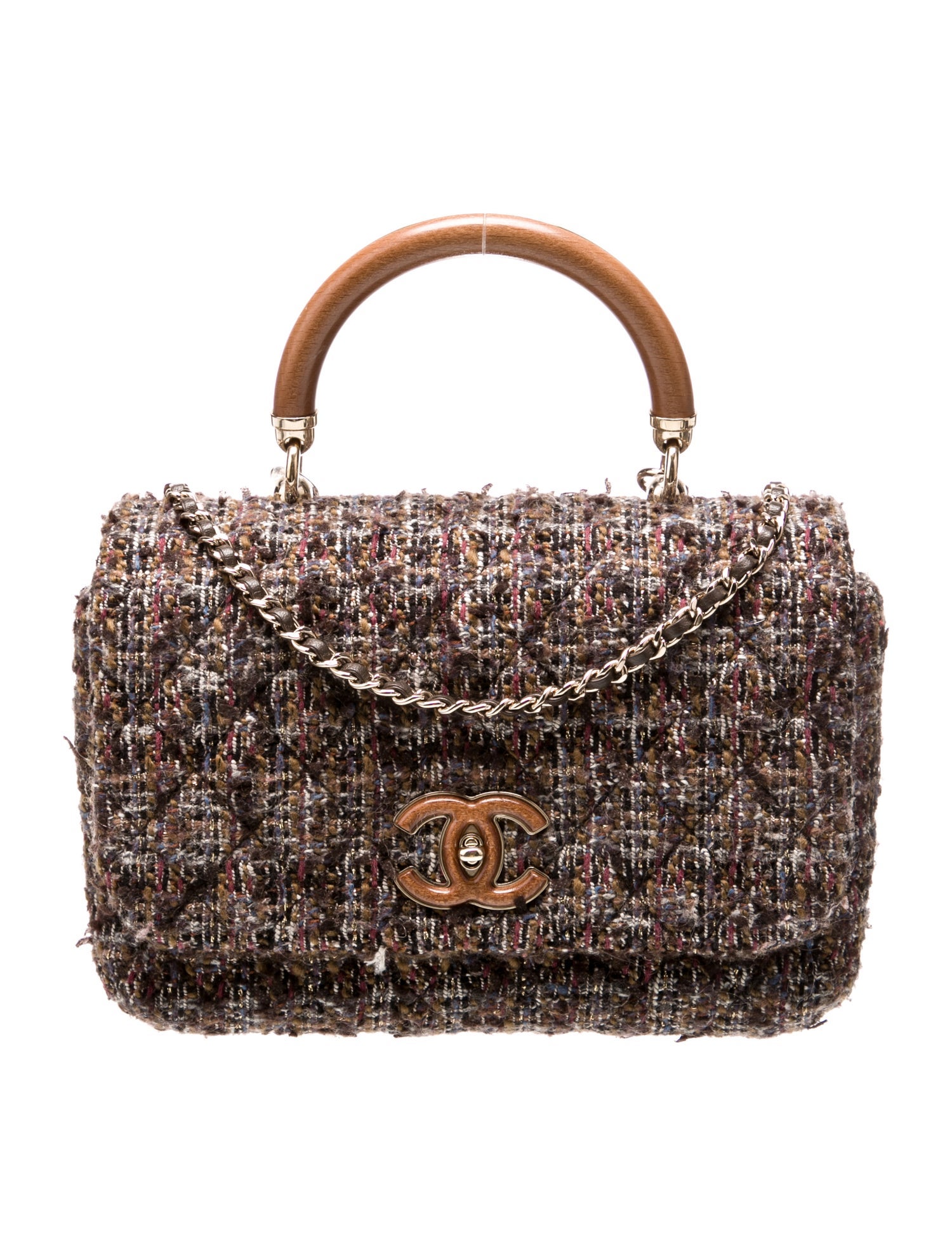 Chanel Knock On Wood Flap Bag