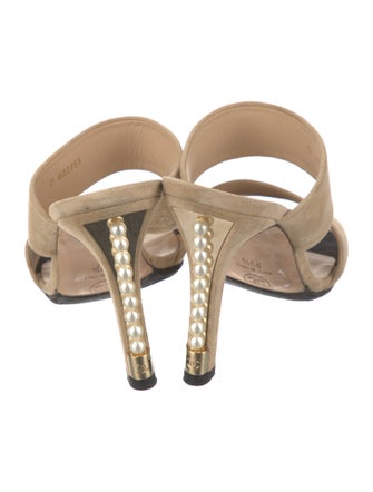 Chanel 2017 Interlocking CC Logo Slides