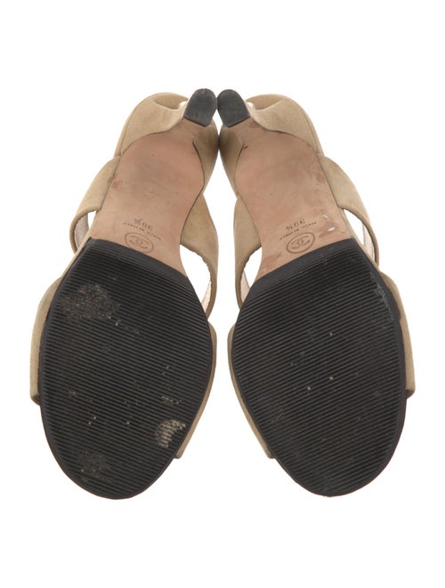 Chanel 2017 Interlocking CC Logo Slides