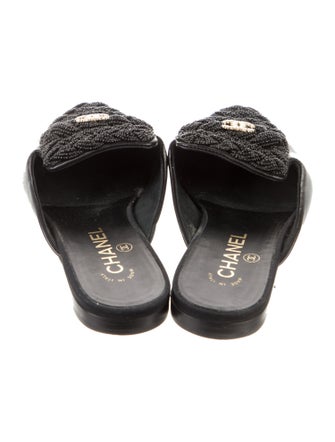 Chanel 2020 Interlocking CC Logo Mules