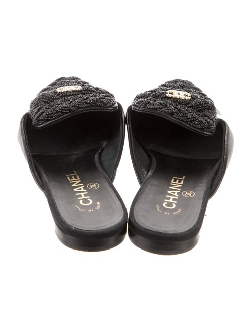 Chanel 2020 Interlocking CC Logo Mules