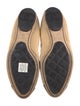 Chanel Interlocking CC Logo Lambskin Ballet Flats