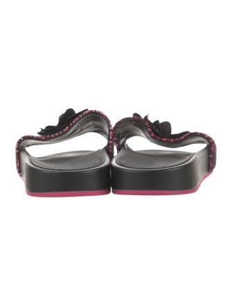 Chanel 2017 Interlocking CC Logo Slides