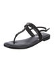 Chanel 2022 Interlocking CC Logo T-Strap Sandals