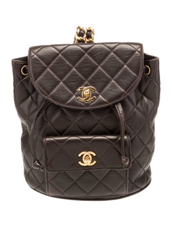 Chanel Quilted Duma Backpack