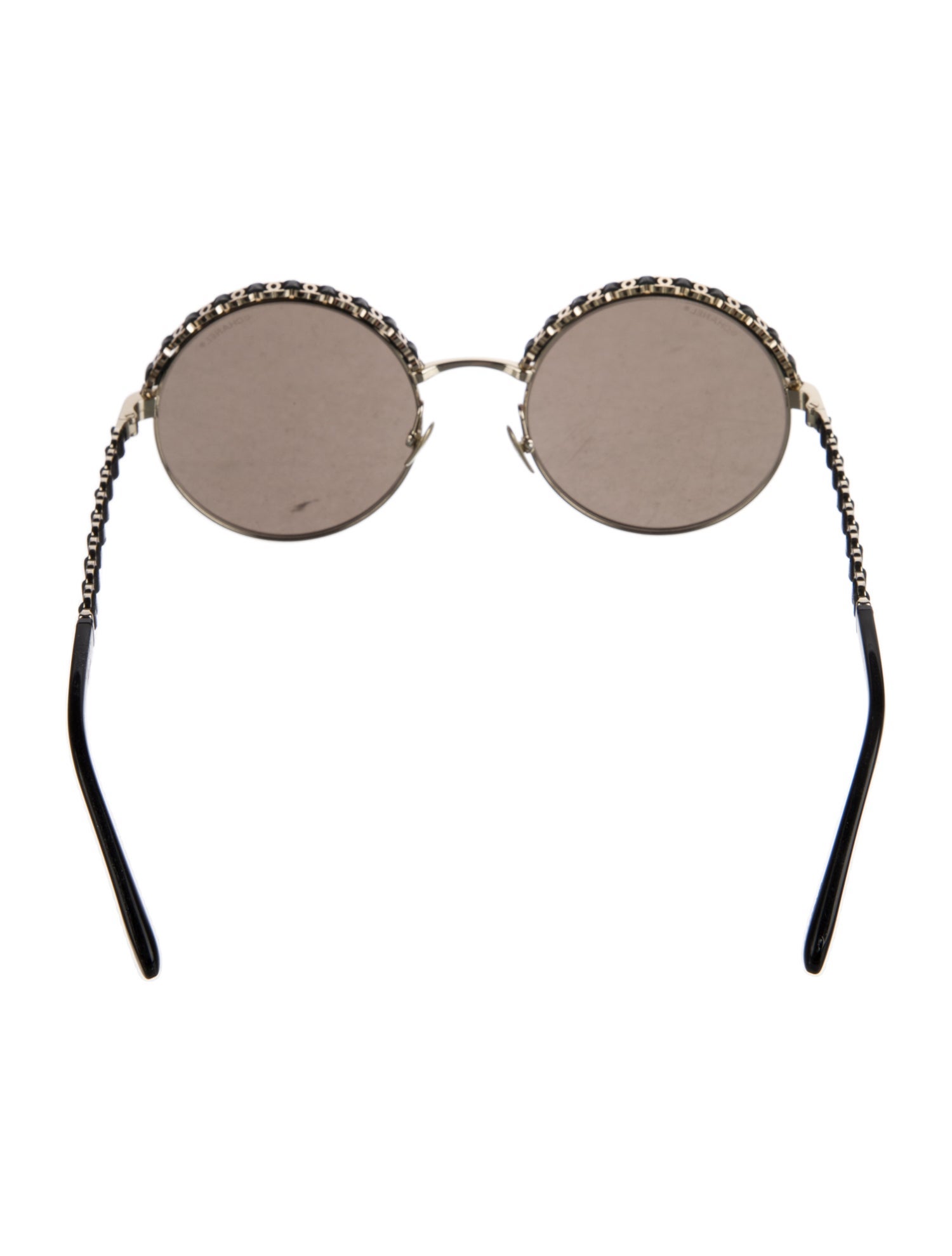 Chanel Round Tinted Sunglasses
