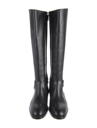 Chanel 2022 Interlocking CC Logo Riding Boots