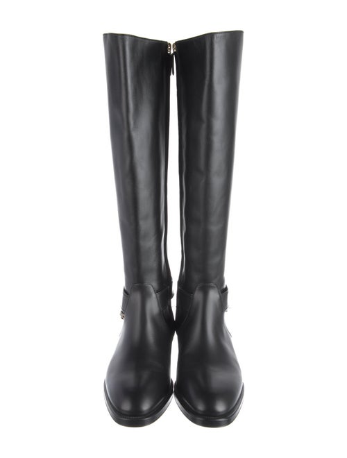 Chanel 2022 Interlocking CC Logo Riding Boots