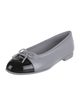 Chanel 2025 Interlocking CC Logo Ballet Flats