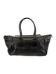 Chanel Square Quilt LAX Shopping Tote
