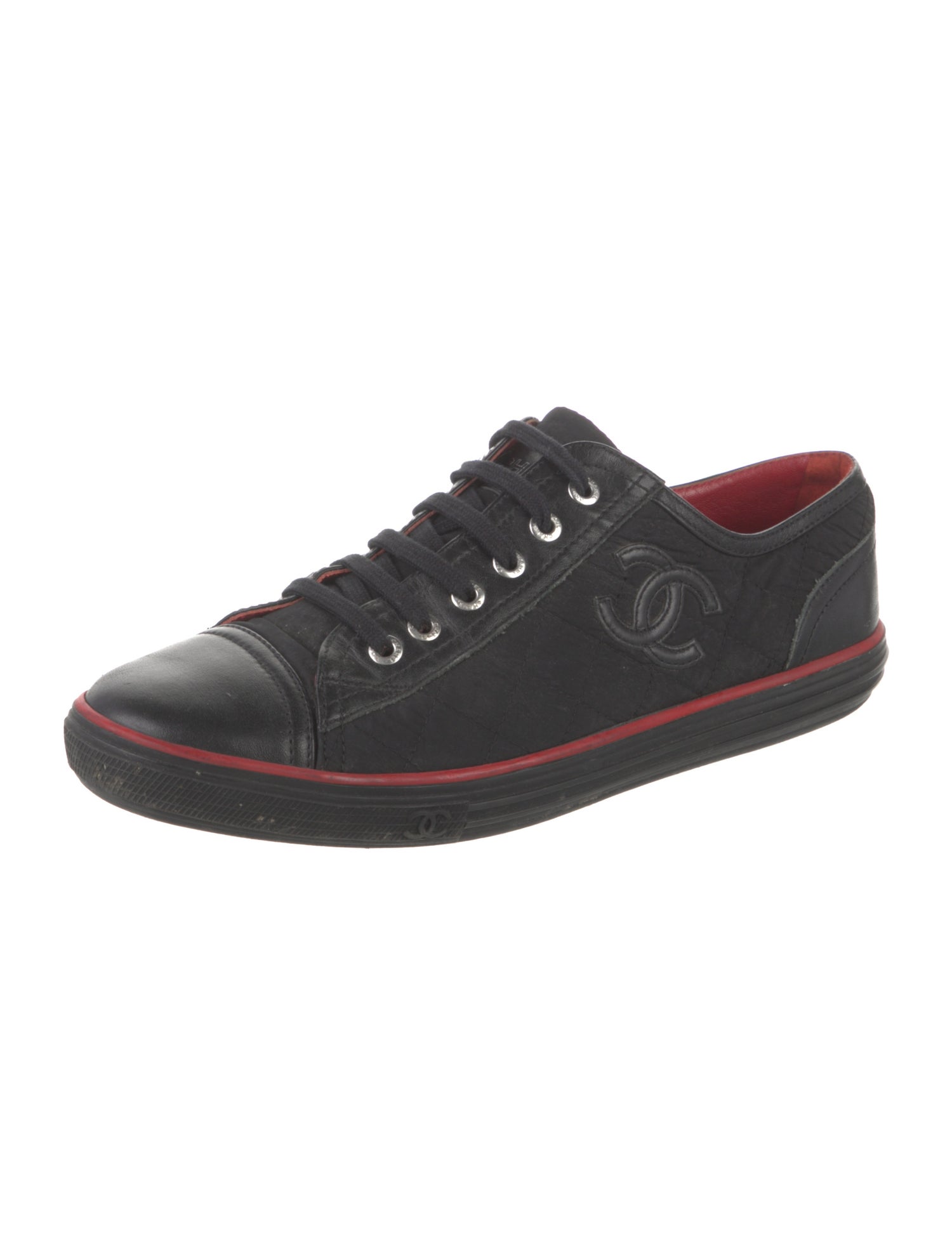 Chanel 2012 Interlocking CC Logo Sneakers