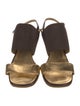 Chanel Vintage 1990's Slingback Sandals