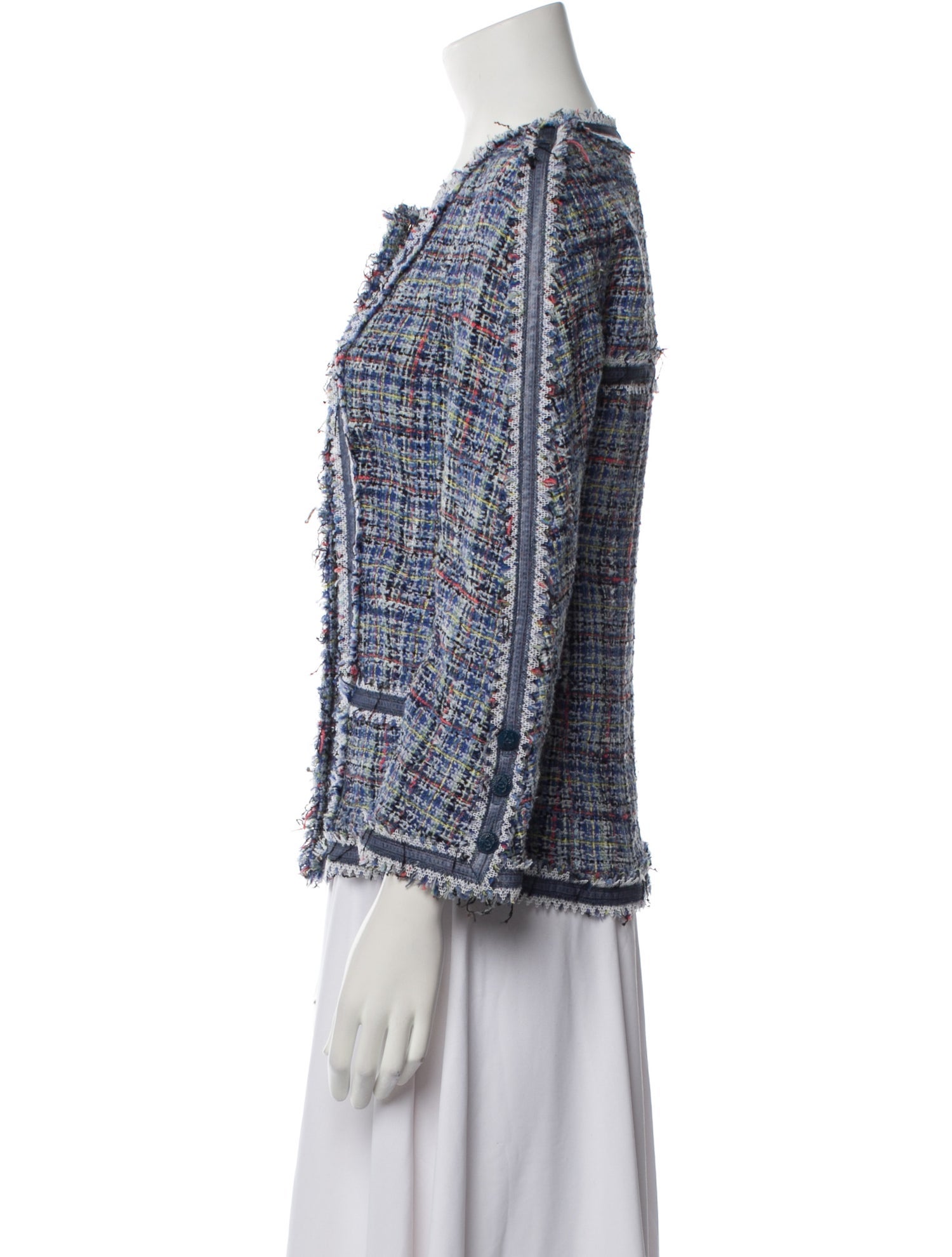 Chanel 2009 Tweed Pattern Evening Jacket