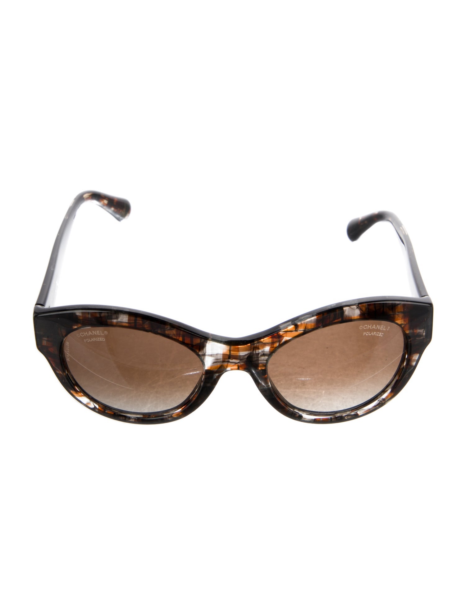 Chanel Interlocking CC Logo Cat-Eye Sunglasses