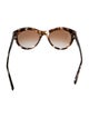 Chanel Interlocking CC Logo Cat-Eye Sunglasses
