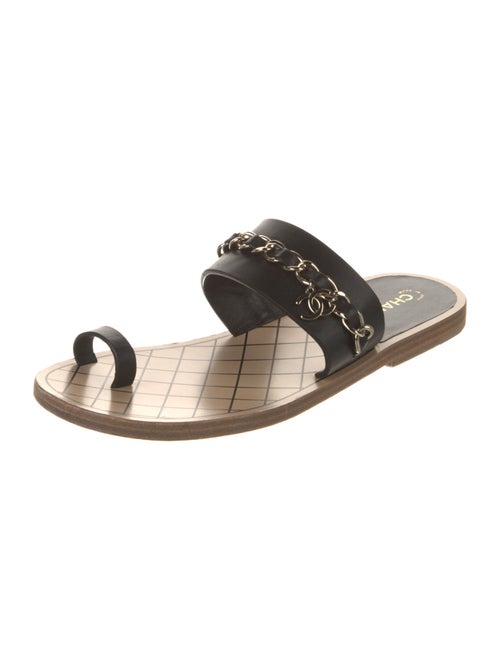 Chanel 2019 Interlocking CC Logo Slides