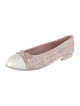 Chanel 2024 Interlocking CC Logo Flats
