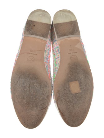 Chanel 2024 Interlocking CC Logo Flats