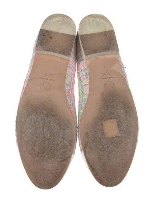 Chanel 2024 Interlocking CC Logo Flats