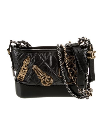 Chanel Crossbody Bags Paris-Cosmopolite Small Embellished Gabrielle Hobo