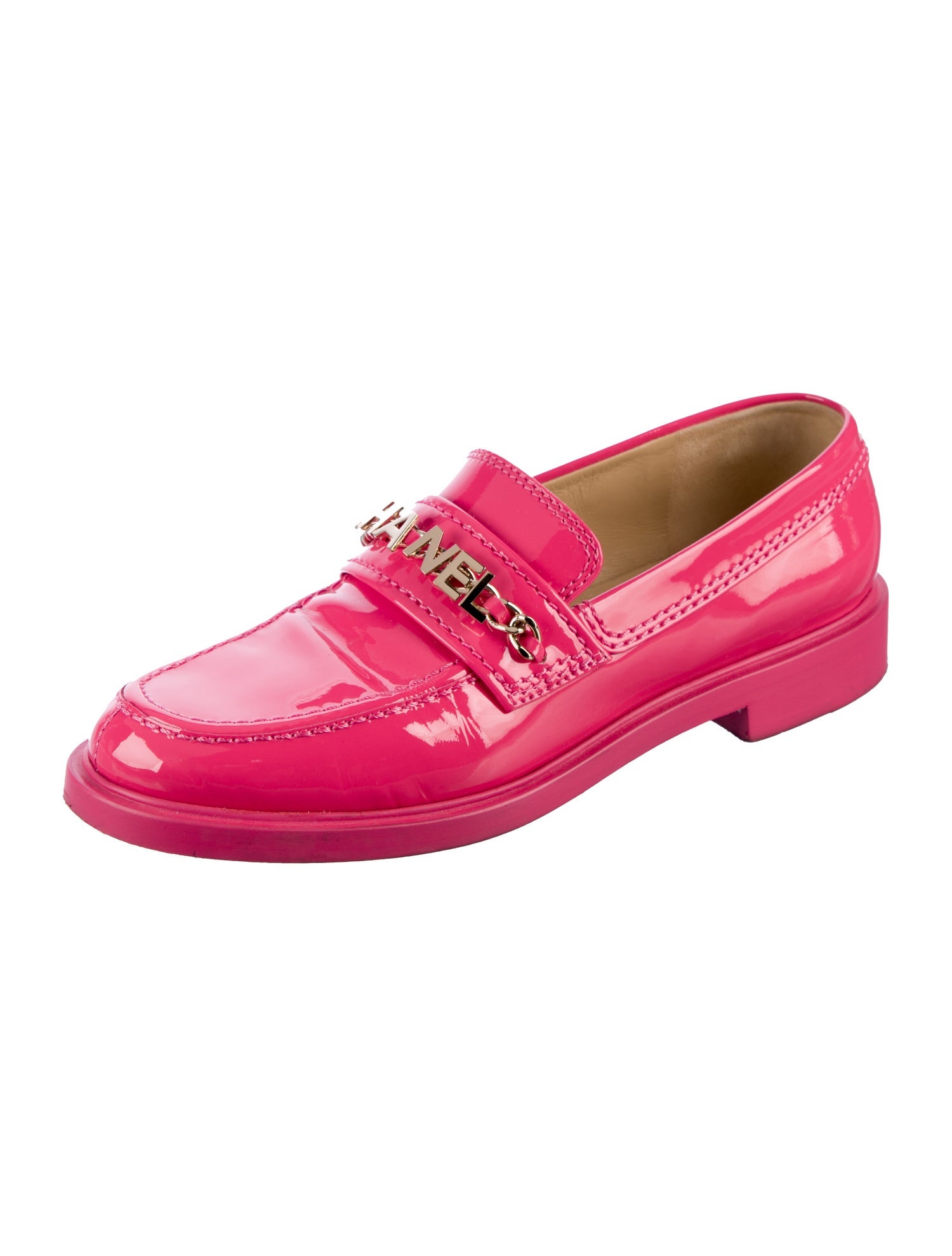 Chanel 2021 Interlocking CC Logo Loafers