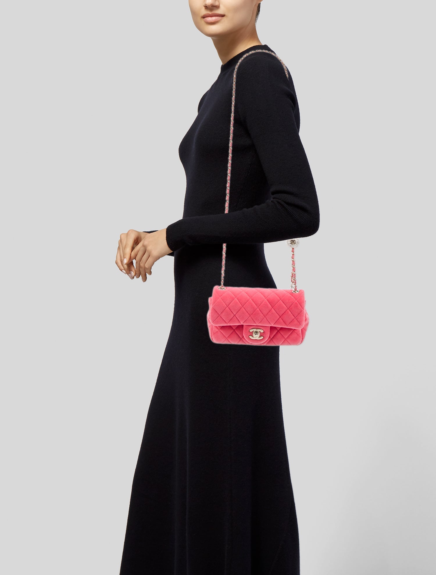 Chanel Rectangular Mini Pearl Crush Flap Bag