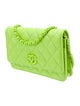 Chanel 2024 Quilted Wallet On Chain