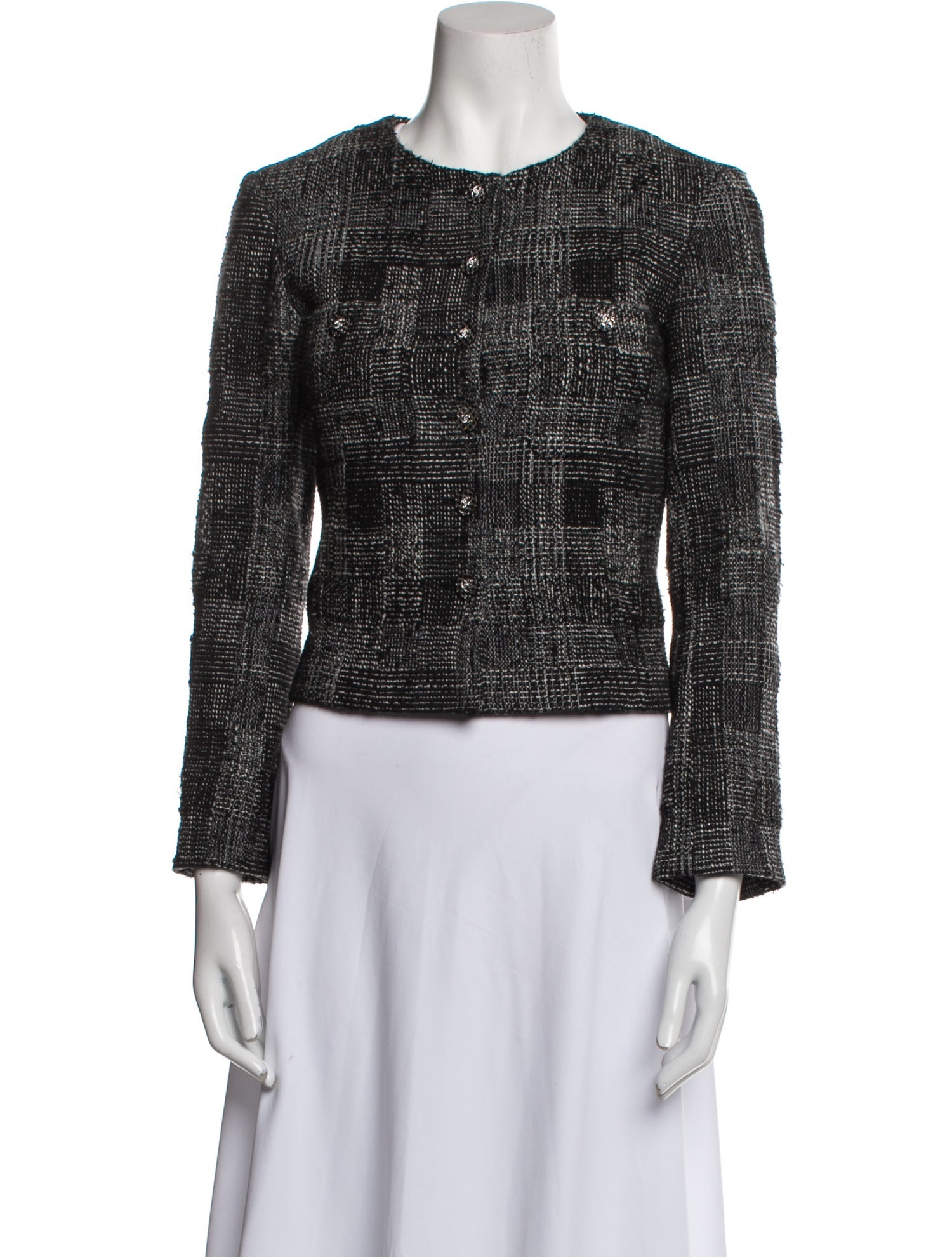 Chanel 2022 Tweed Pattern Jacket