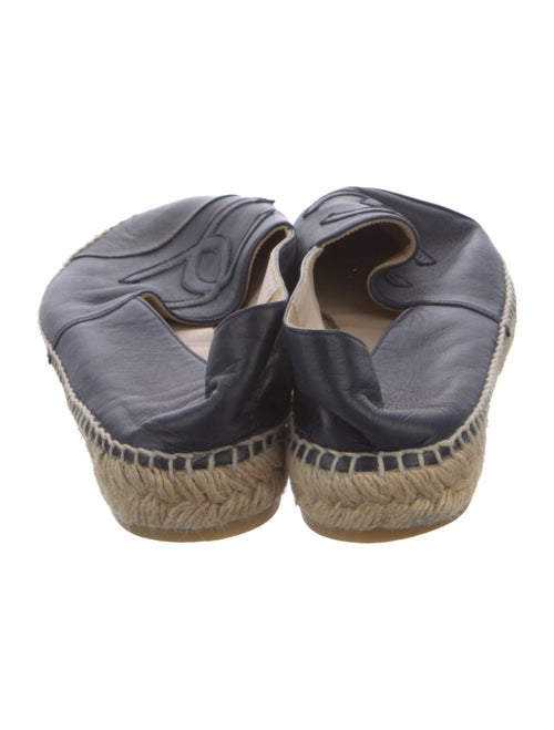 Chanel Interlocking CC Logo Lambskin Espadrilles