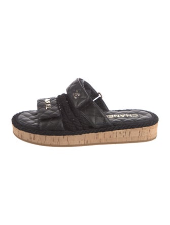 Chanel 2021 Interlocking CC Logo Espadrilles