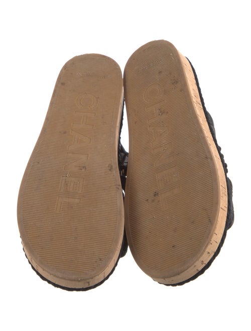 Chanel 2021 Interlocking CC Logo Espadrilles