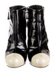 Chanel 2012 Interlocking CC Logo Boots