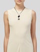 Chanel Resin CC Pendant Neckace