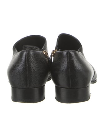 Chanel Interlocking CC Logo Leather Oxfords