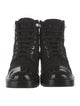 Chanel 2021 Interlocking CC Logo Combat Boots
