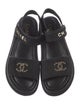 Chanel 2024 Interlocking CC Logo Sandals