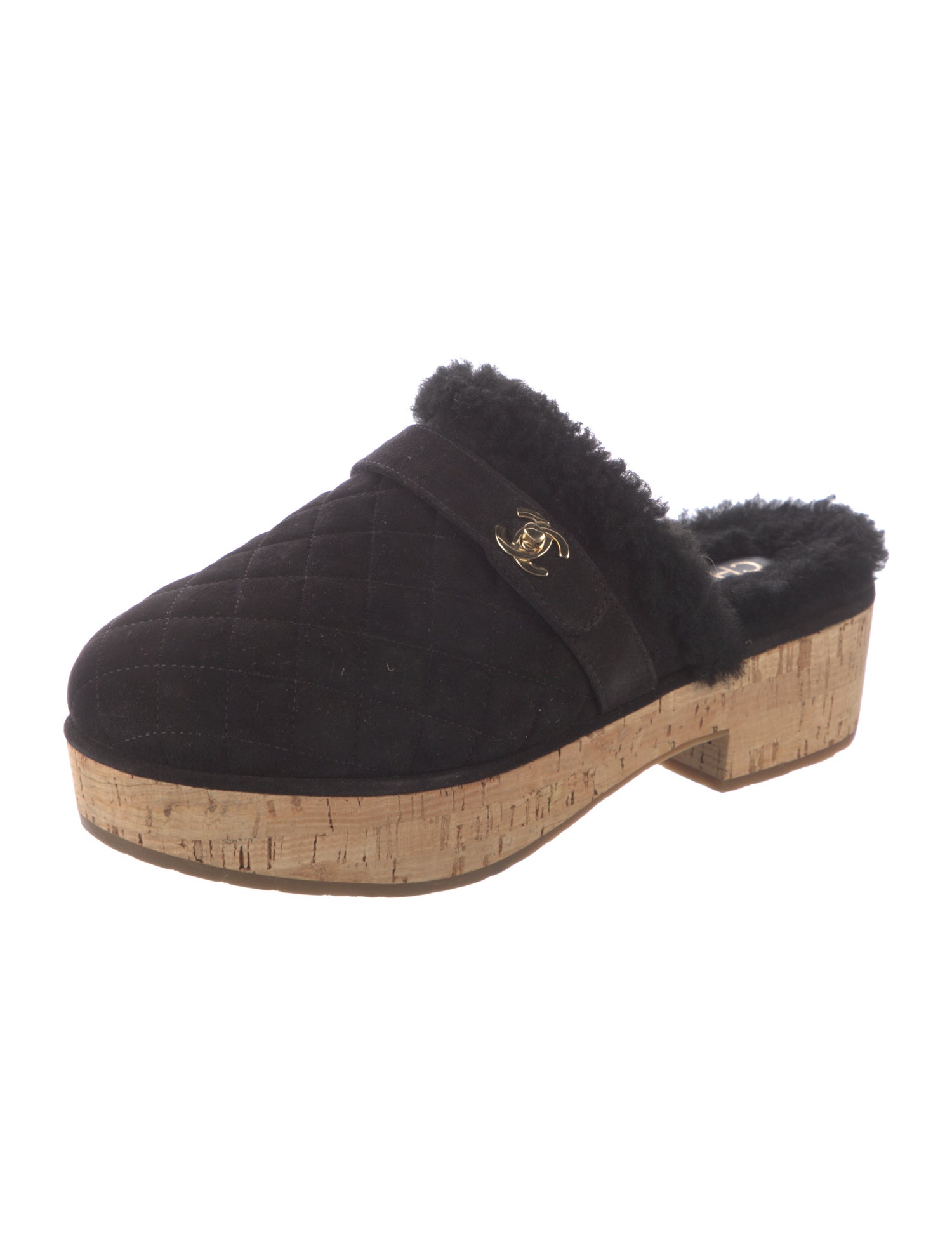 Chanel 2021 Interlocking CC Logo Mules