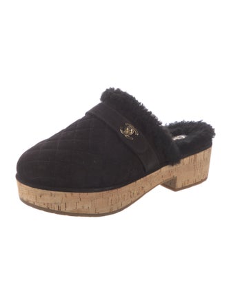 Chanel 2021 Interlocking CC Logo Mules