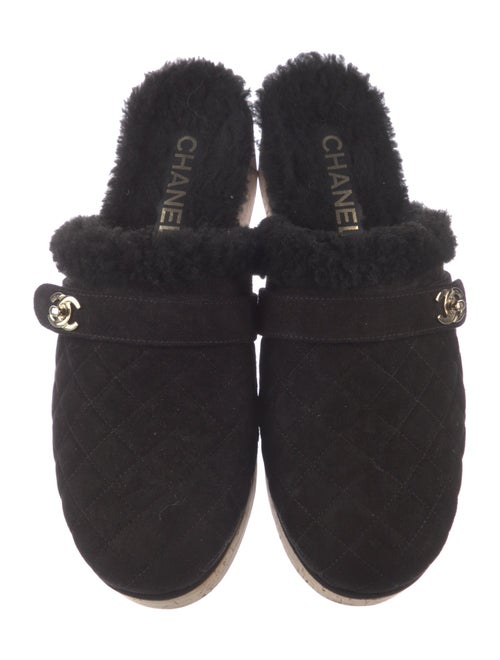 Chanel 2021 Interlocking CC Logo Mules