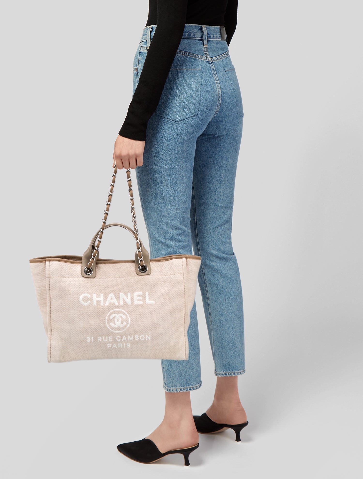Chanel Medium Deauville Shopping Bag