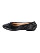 Chanel Interlocking CC Logo Lambskin Ballet Flats