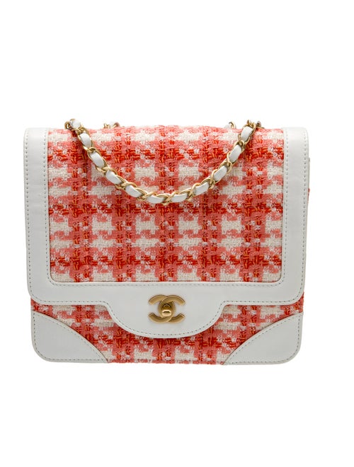 Chanel Tweed Square Flap Bag