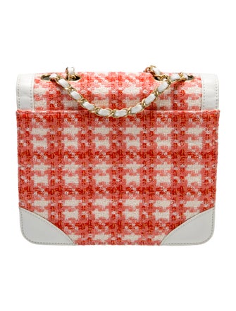 Chanel Tweed Square Flap Bag
