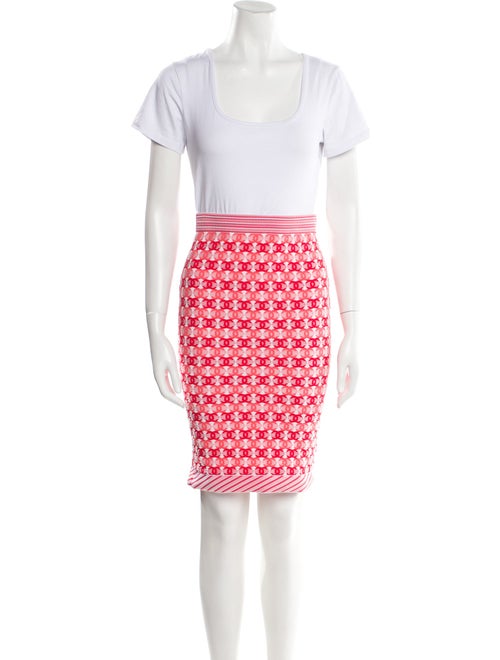 Chanel 2019 Printed Skirt Set