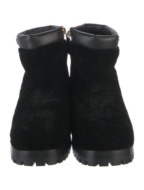 Chanel 2022 Interlocking CC Logo Combat Boots