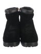 Chanel 2022 Interlocking CC Logo Combat Boots