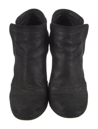 Chanel 2014 Interlocking CC Logo Boots