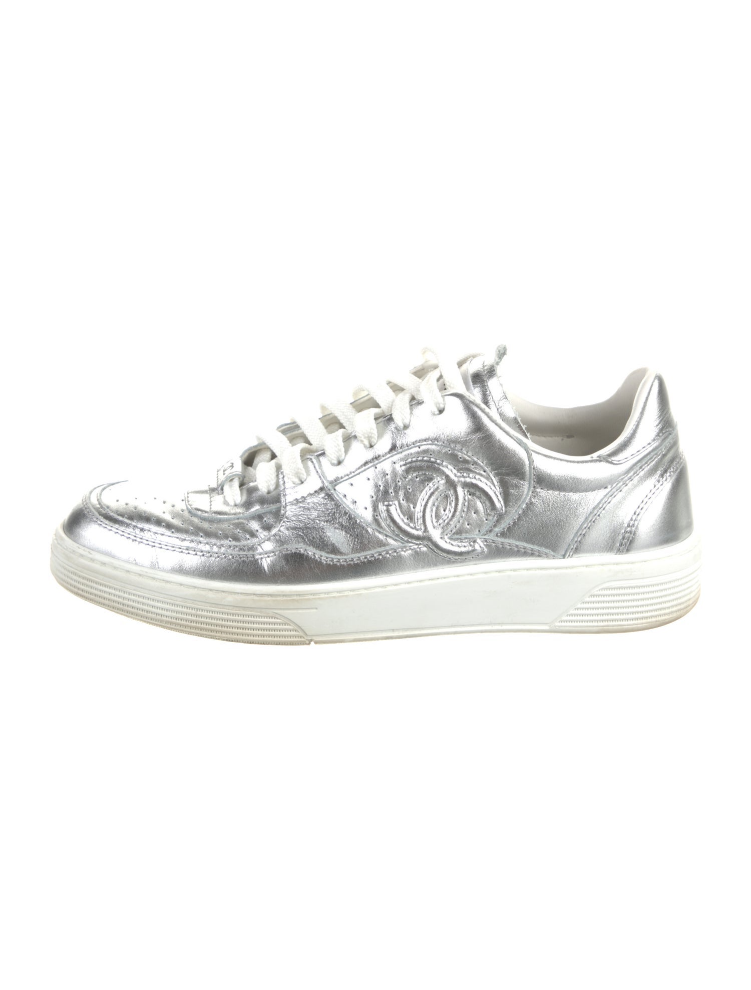 Chanel 2024 Interlocking CC Logo Sneakers